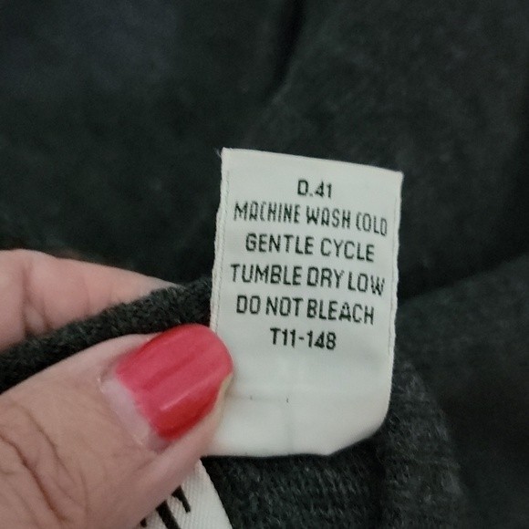 Vtg Florence Tricot gray pull over sweater size XL wool blend Argyle Italy - Picture 5 of 6